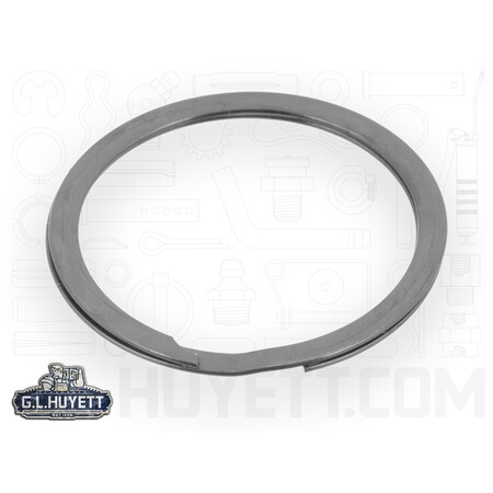 Huyett External Retaining Ring, Steel Plain Finish, 1-1/4 in Shaft Dia RSN-125